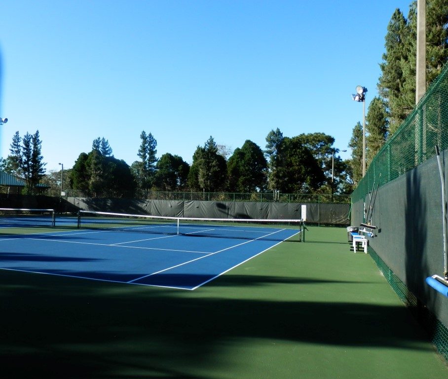 Tennis courts